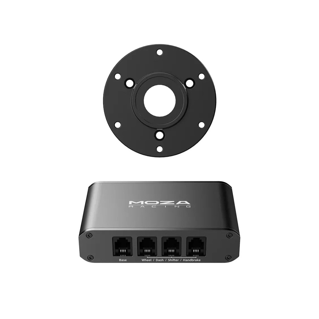 MOZA Hub Kit – מפצל חיבורים אוניברסלי לבסיסי MOZA וצד שלישי