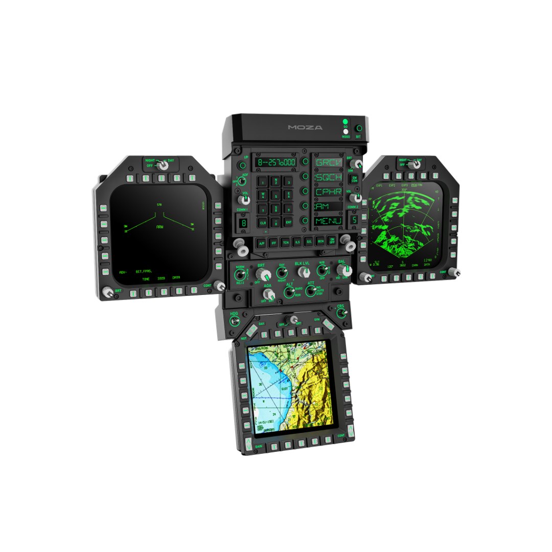 MOZA FMP18 Panel Bundle – מבט מזווית