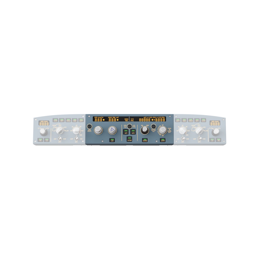 MOZA MA3F Electronic Flight Control Modules – פאנל FCU בהשראת איירבוס A320