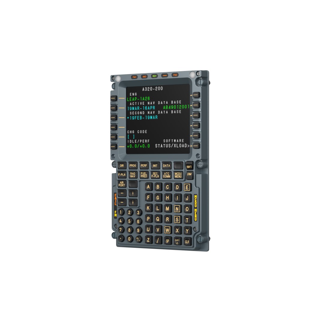 MOZA MA3F Flight Computer Display – מבט מזווית