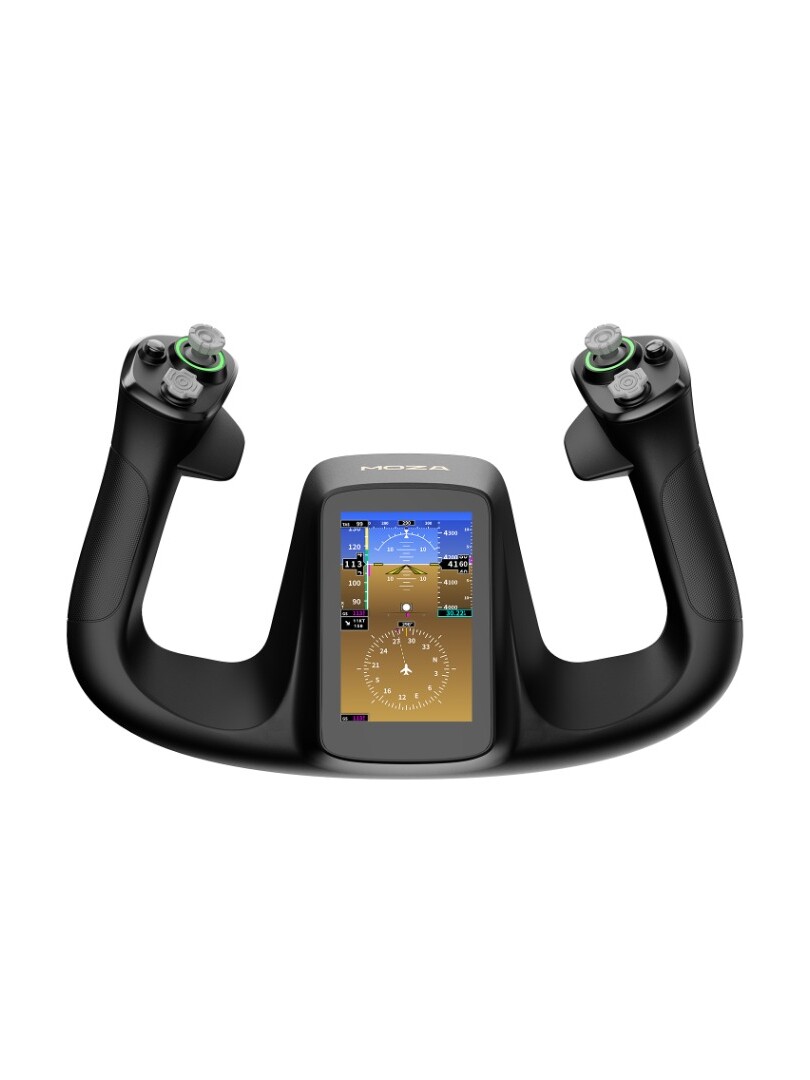 MOZA MFY Pro – יוק עם מסך מגע 4.3 אינץ' ו-26 בקרים