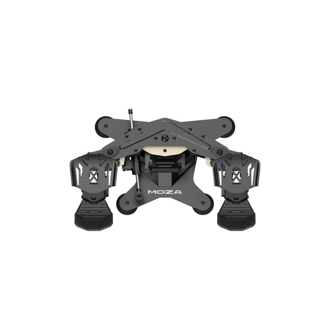 MOZA MRP Rudder Pedals – מבט מאחור