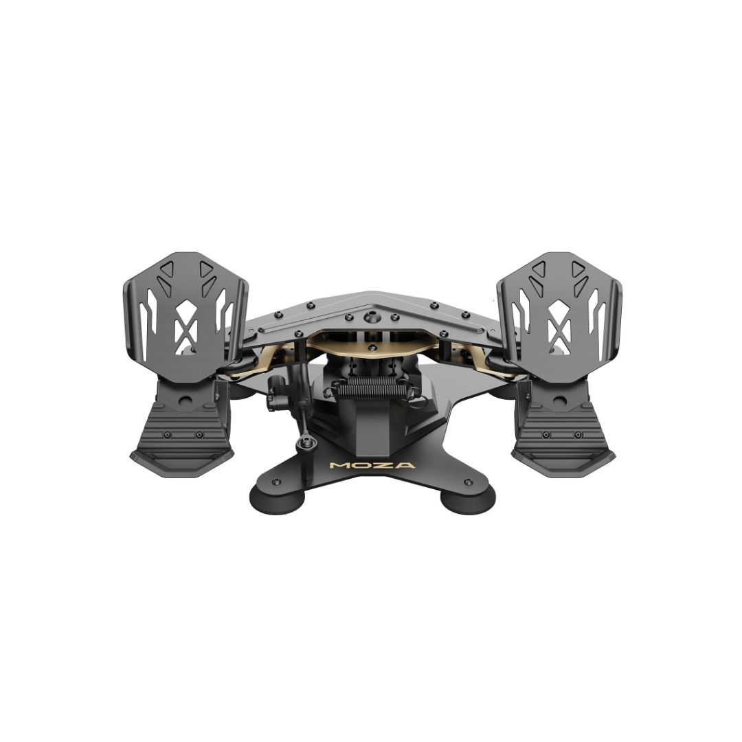 MOZA MRP Rudder Pedals – דוושות טיסה מקצועיות עם חיישני Hall
