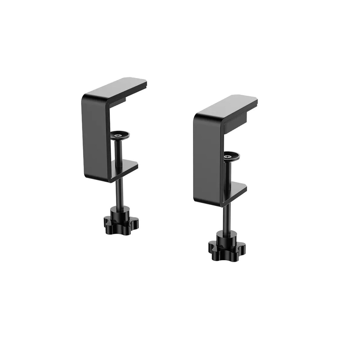 MOZA Table Clamp for Yoke – זוג מהדקים – מבט מקדימה