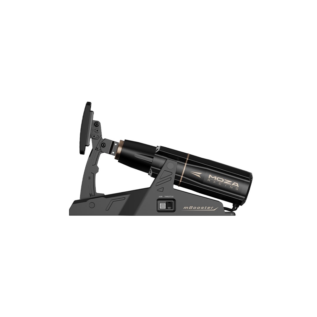 MOZA mBooster Active Pedal – מבט מהצד השני