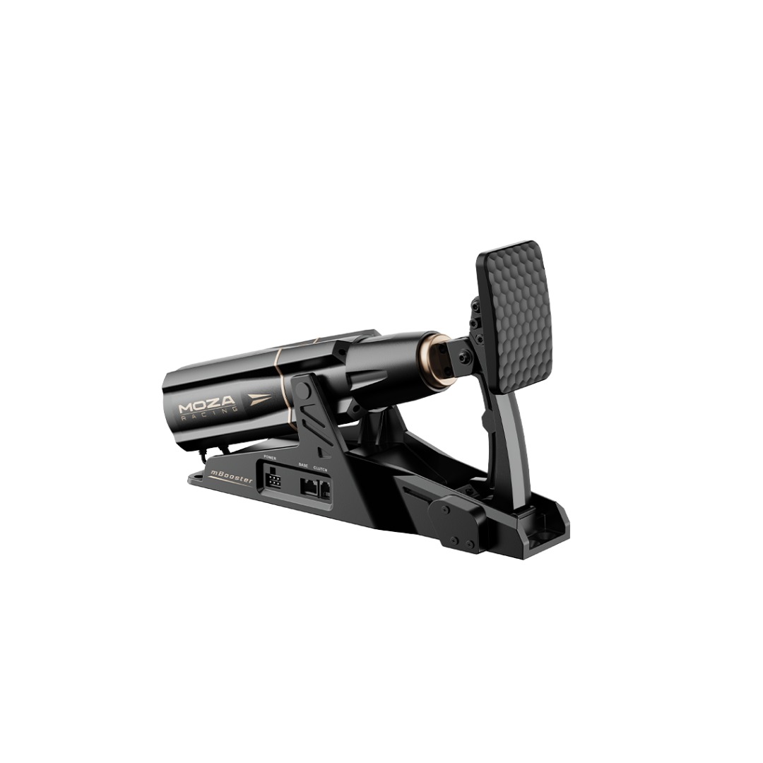 MOZA mBooster Active Pedal – דוושת בלם אקטיבית עם משוב כוח דינמי
