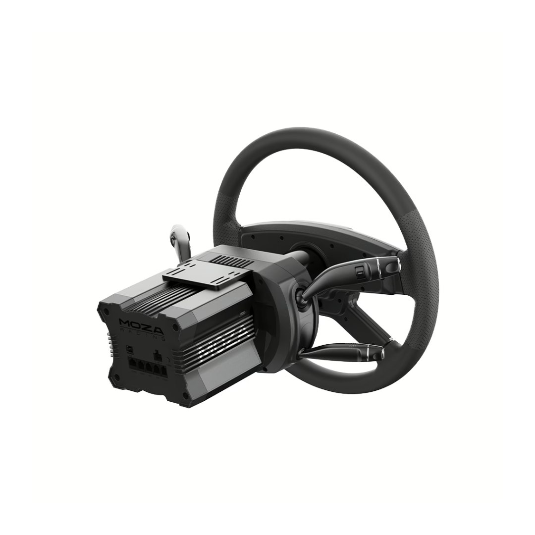 MOZA Multi-function Stalks – מותקן עם הגה ובסיס הגה