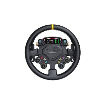 MOZA CS Pro – חישוק הגה עם צג HD בקוטר 325 מ"מ ו-8 כפתורי RGB