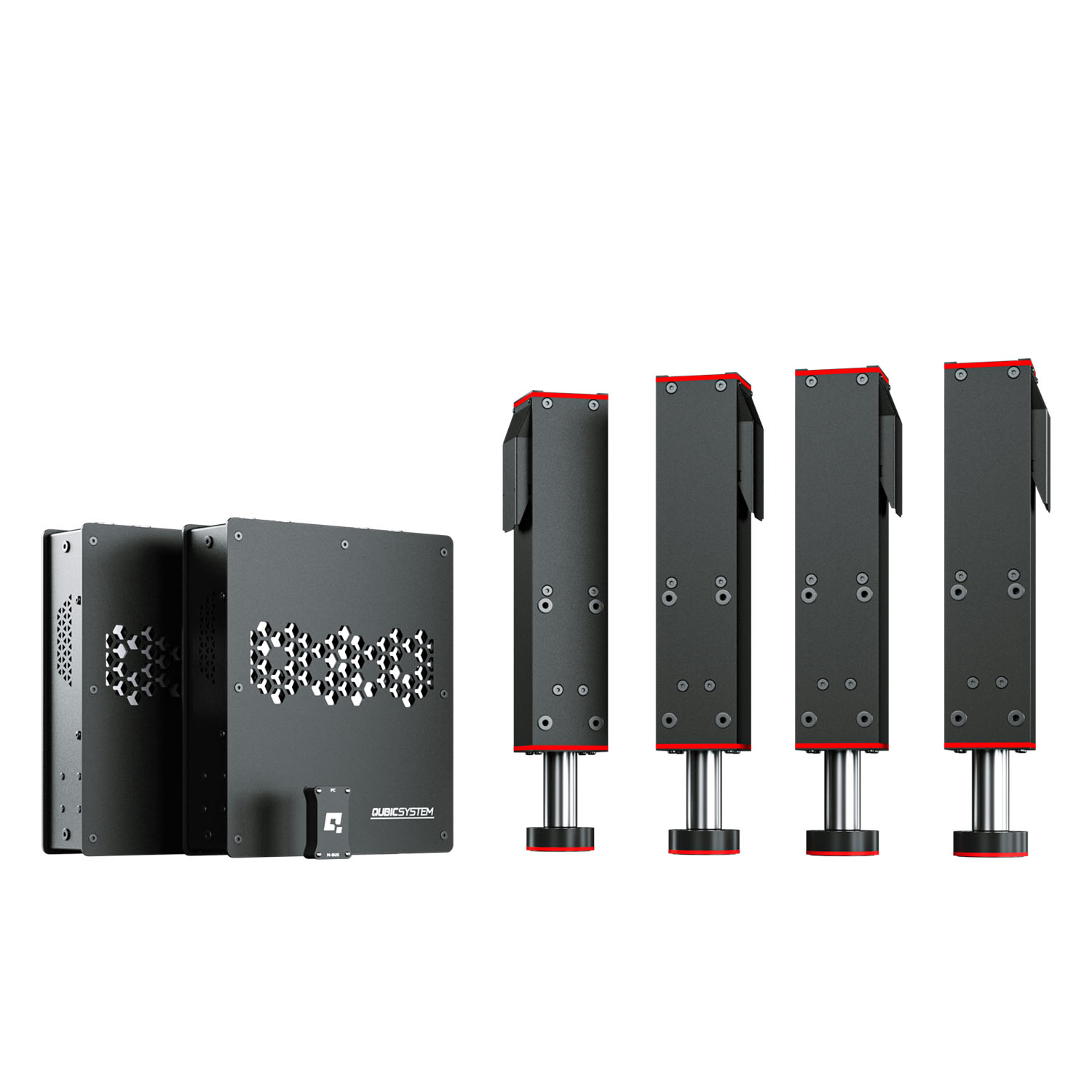 מערכת מושן Qubic QS-210 — תצורת 3DOF מלאה – תמונה 1