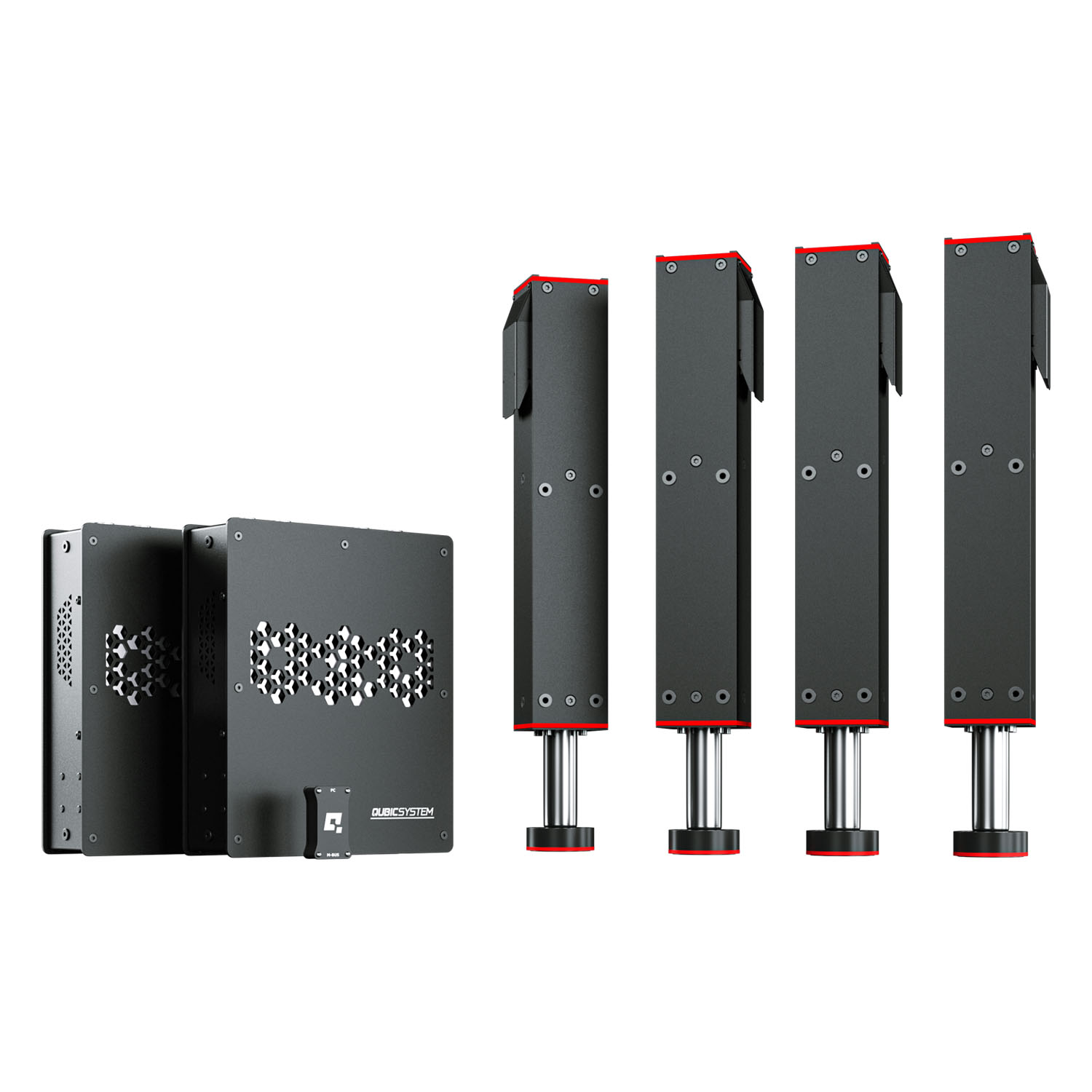 מערכת מושן Qubic QS-220 — תצורת 3DOF מלאה – תמונה 1
