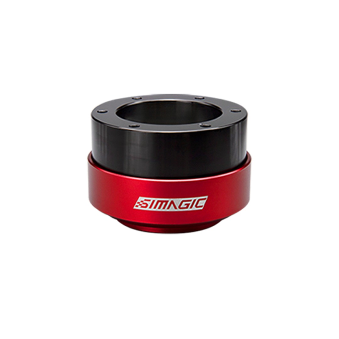 מנגנון שחרור מהיר Simagic QR70 – מנשק 70 מ״מ לבסיס GT1 ולחישוקי P-325D / P-330R
