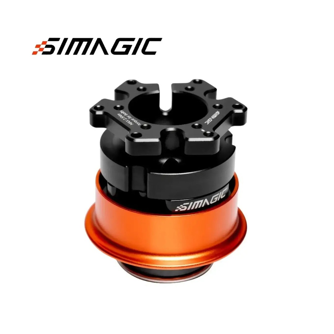 מנגנון שחרור מהיר Simagic QR-A EVO – חיבור USB להגות צד שלישי בלחיצה אחת