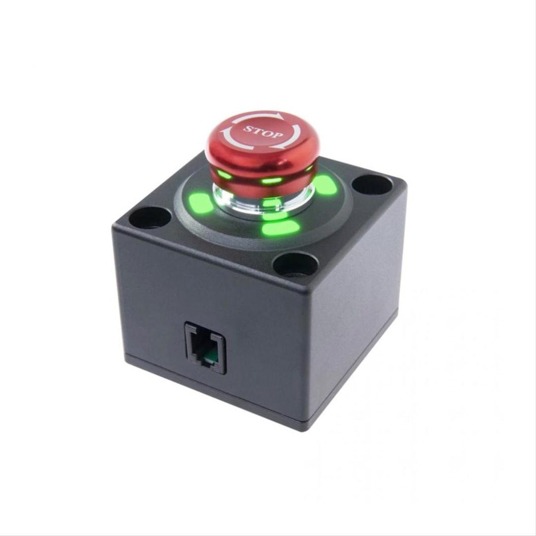 לחצן חירום (Kill Switch) Simagic P-STP – עצירת חירום מיידית לבסיס ההגה