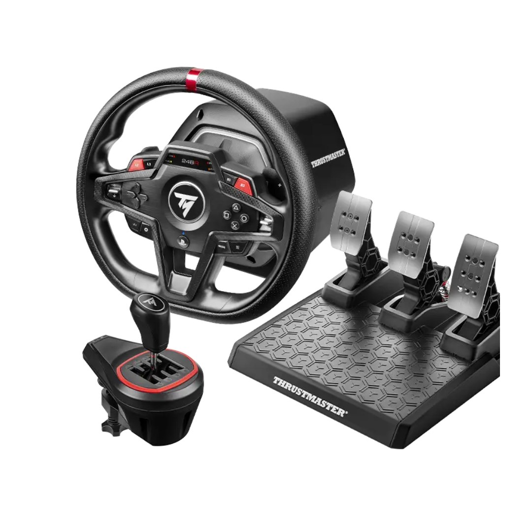 מארז הגה ודוושות עם שיפטר Thrustmaster T248R + TH8S