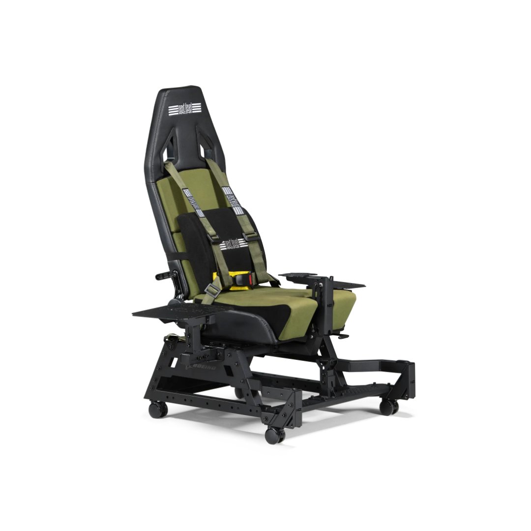מושב לסימולטור טיסה במהדורה צבאית – Next Level Racing Flight Seat Pro Boeing Military Edition