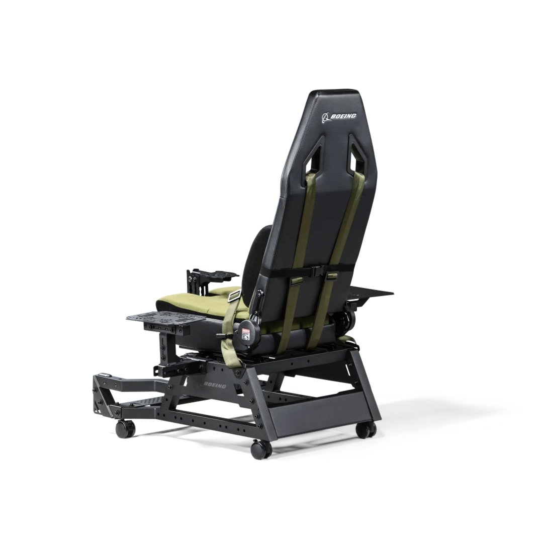 Next Level Racing Flight Seat Pro Boeing Military Edition – מבט מהצד