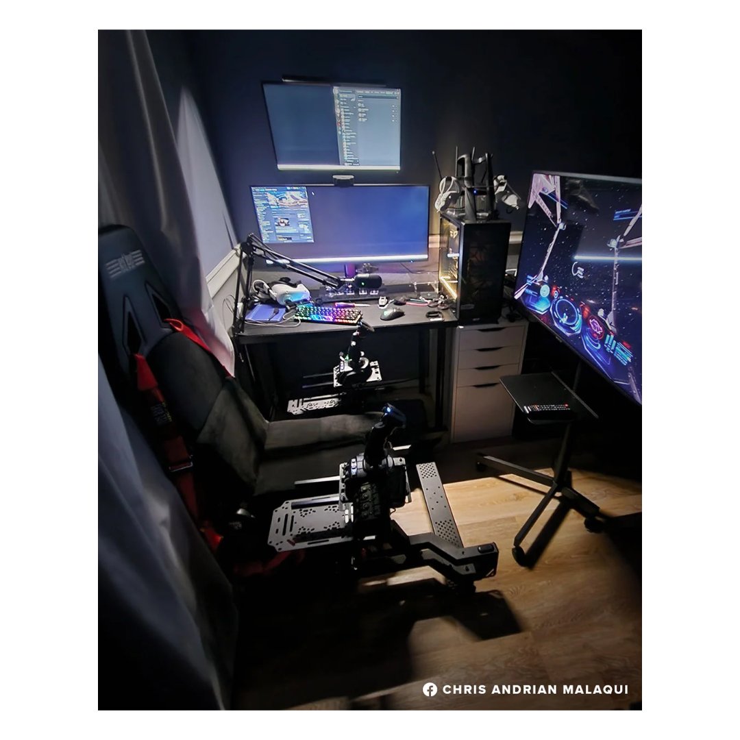 Next Level Racing Flight Simulator – בחדר משחקים עם מסכים