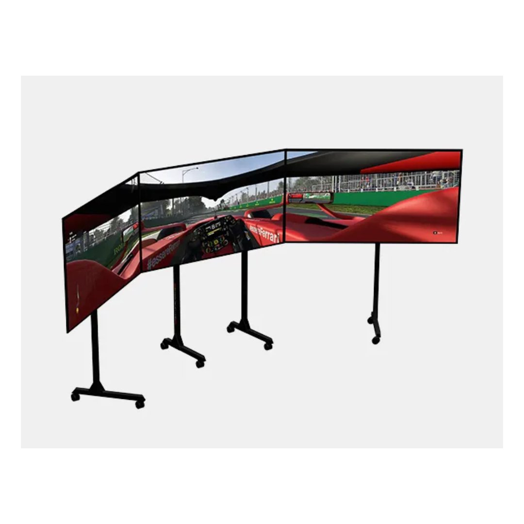 מעמד תלת-מסך עצמאי לסימולטור – Next Level Racing Free Standing Triple Monitor Stand