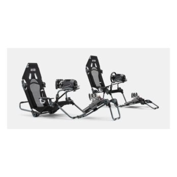 Next Level Racing F-GT Lite Carbon Grey Cockpit – עם הגה ודוושות