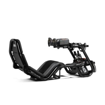 Next Level Racing F-GT Pro Cockpit – עם הגה ודוושות – מבט מהצד