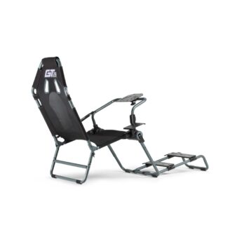 Next Level Racing GTLite Carbon Grey Cockpit – מבט מזווית