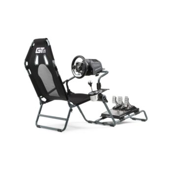 Next Level Racing GTLite Carbon Grey Cockpit – עם הגה ודוושות