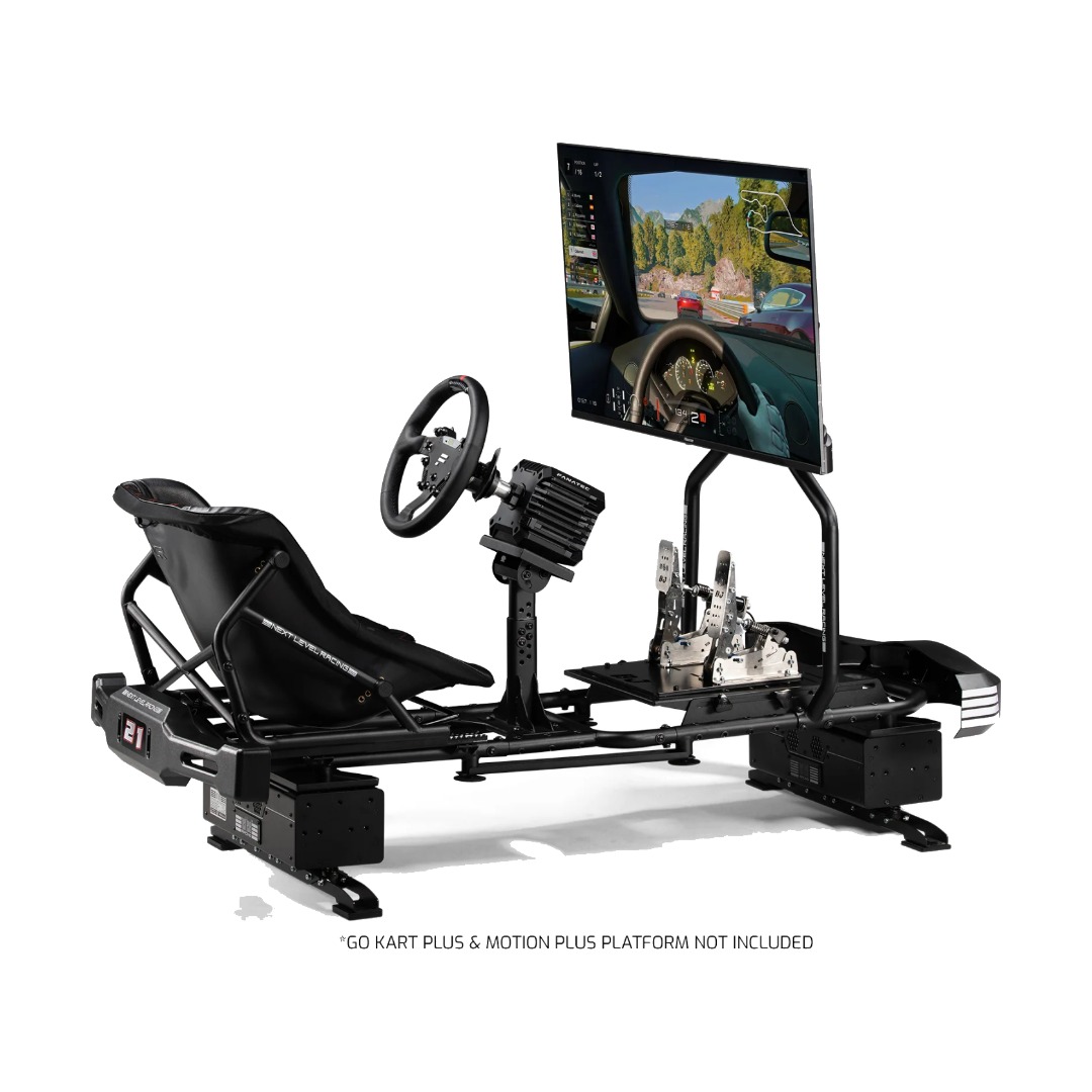 עמדת נהיגה בסגנון קארט – Next Level Racing Go Kart Cockpit Plus – תמונה 3