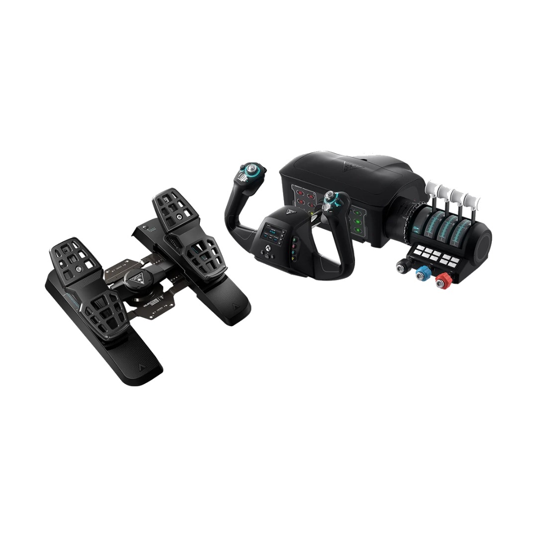 דוושות הגה טיסה Turtle Beach VelocityOne Rudder – ל-PC ול-Xbox – תמונה 5
