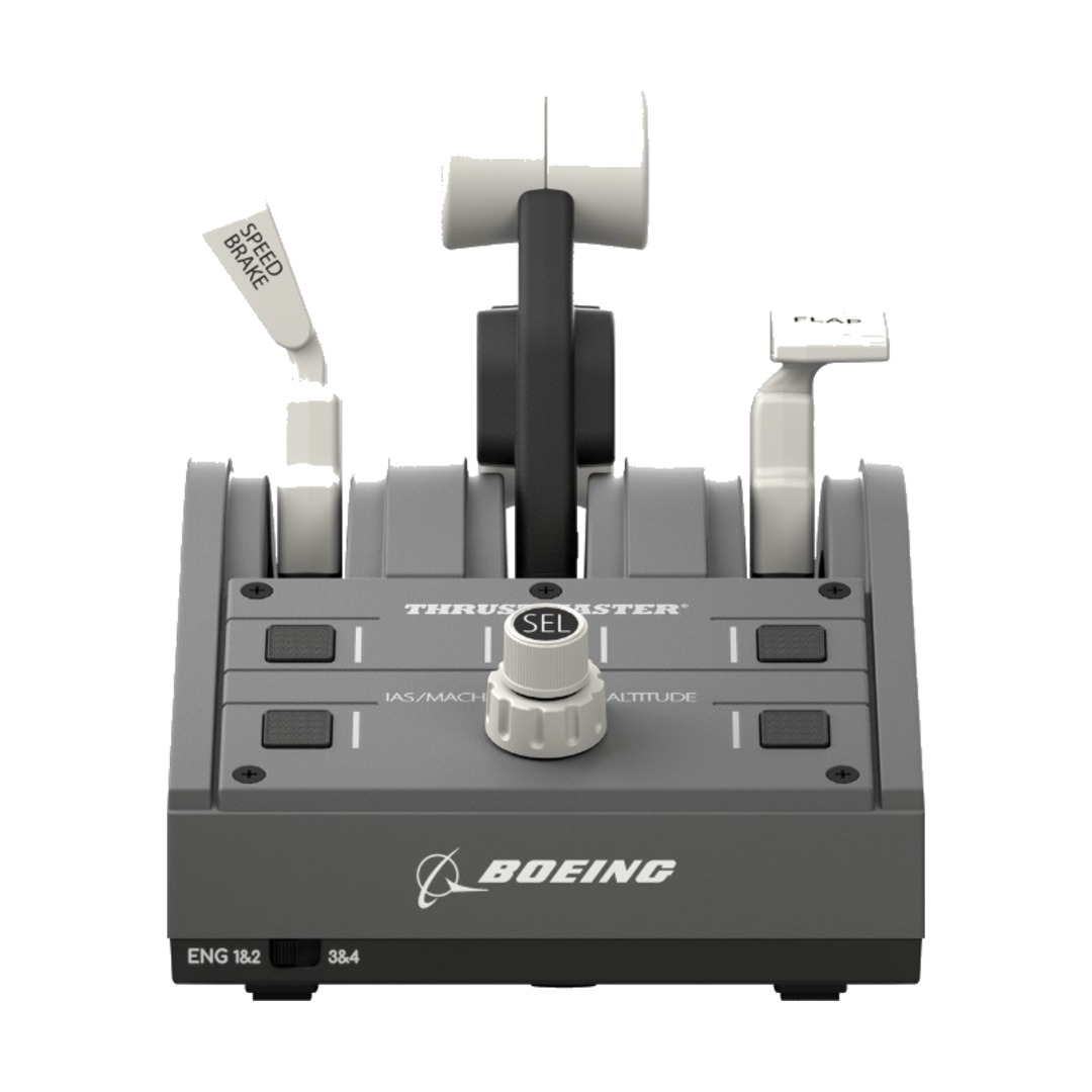 מצערת טיסה Thrustmaster TCA Quadrant Boeing Edition – ל-Xbox/PC – תמונה 3