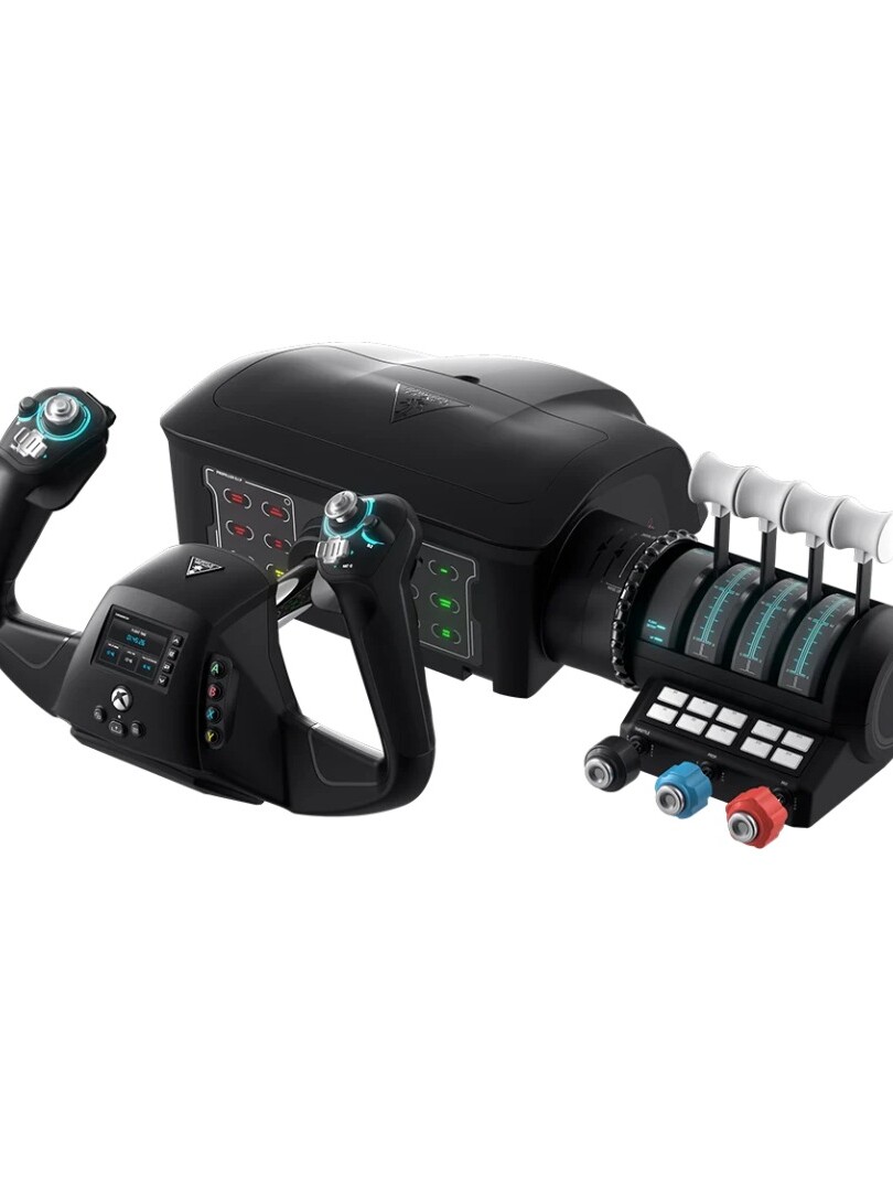 Turtle Beach VelocityOne Flight Universal – יוק, מצערת ודוושות הגה משולבים