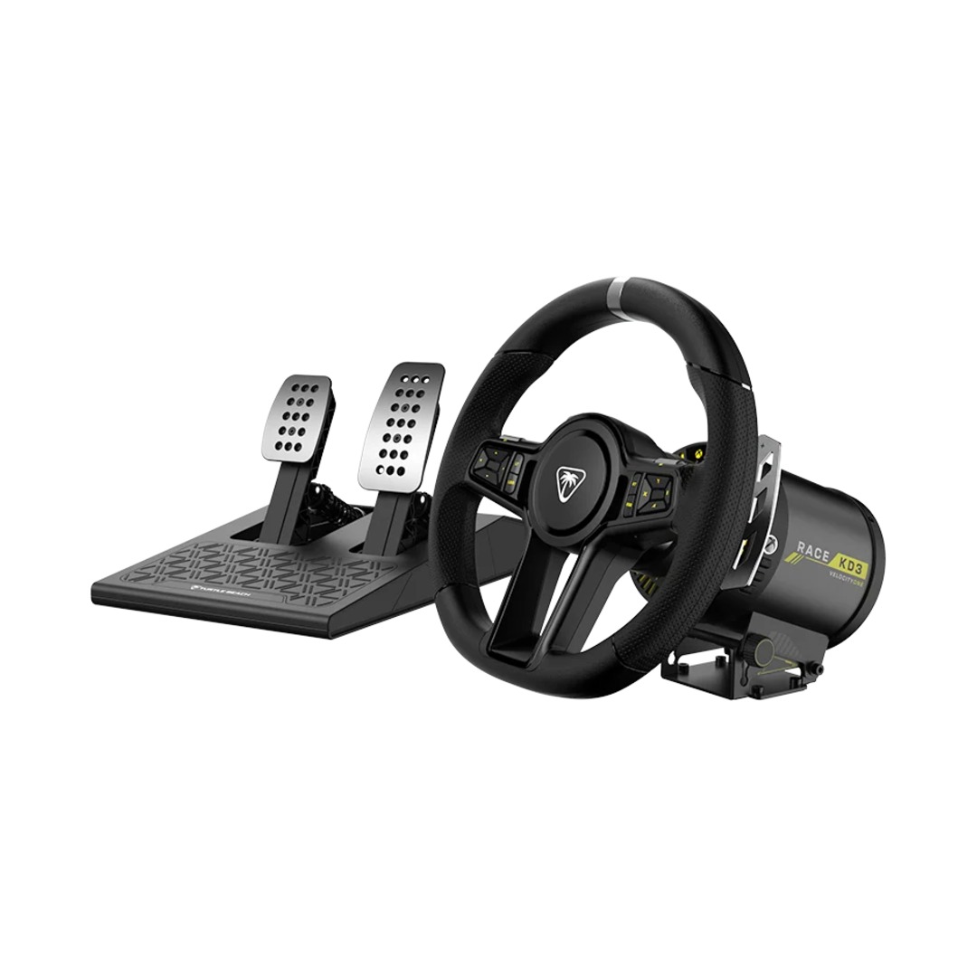 Turtle Beach VelocityOne Race KD3 – הגה Direct Drive ודוושות