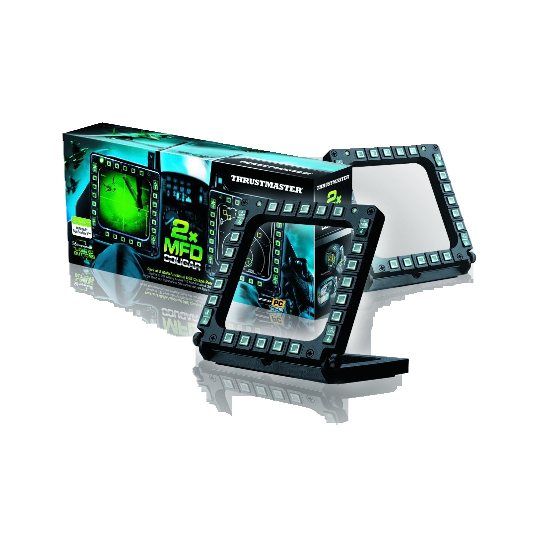 פאנל טיסה Thrustmaster MFD Cougar Pack – ל-PC – תמונה 1
